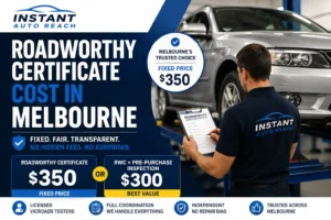 roadworthy certificate cost melbourne victoria