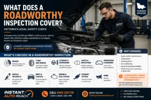 What a Roadworthy Inspection Covers in Melbourne